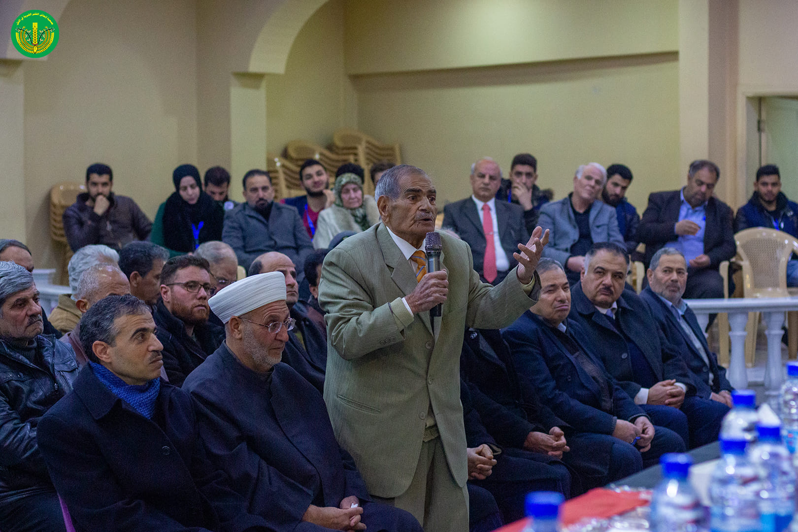 زيارةٍ كريمة ومهمه في لقاءٍ جماهيري من محافظ ريف دمشق